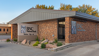 Garrison, North Dakota BNC National Bank Garrison Branch Building