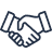 hand shake icon